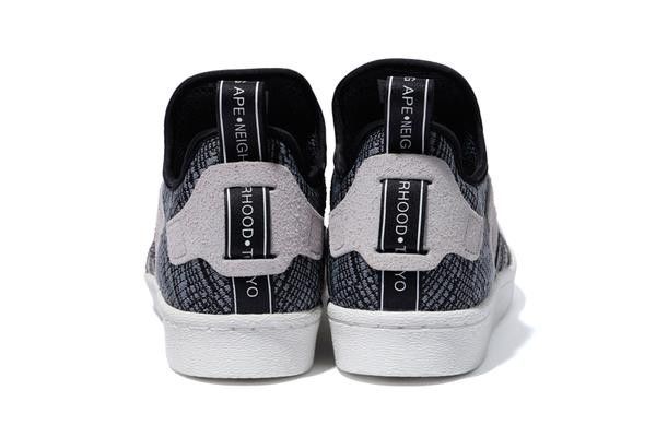 Buy A Bathing Ape x Neighborhood x Superstar Boost Grey Black CG2917 GOAT CA