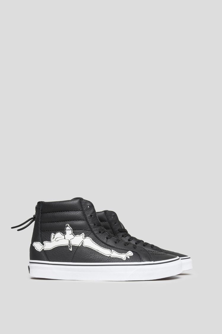 Blends x Peanuts x Vans Sk8 Hi Reissue Zip Snoopy Bones