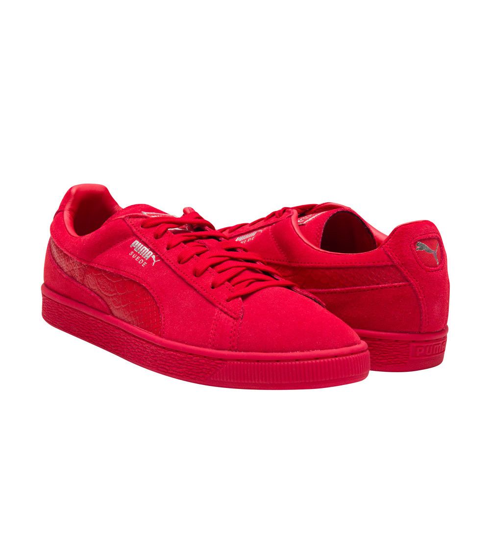 Puma suede mono reptile blue hot sale