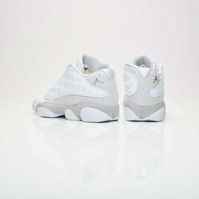 Jordan 13 metallic silver top