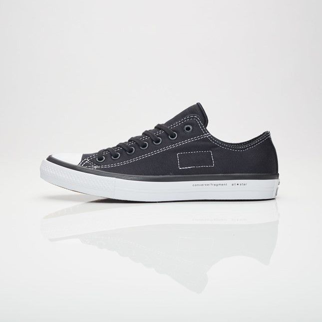 Buy Fragment Design x Chuck Taylor All Star SE Ox Black 156731C GOAT