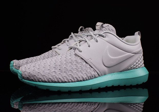 Nike Flyknit Rosche shoes platinum / calypso Nike Roshe One Calypso Pure Platinum US Size 7 Mens 511881  main image 2