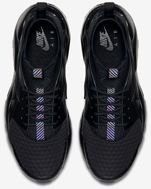 Nike Air Huarache Run Ultra SE Premium Triple Black