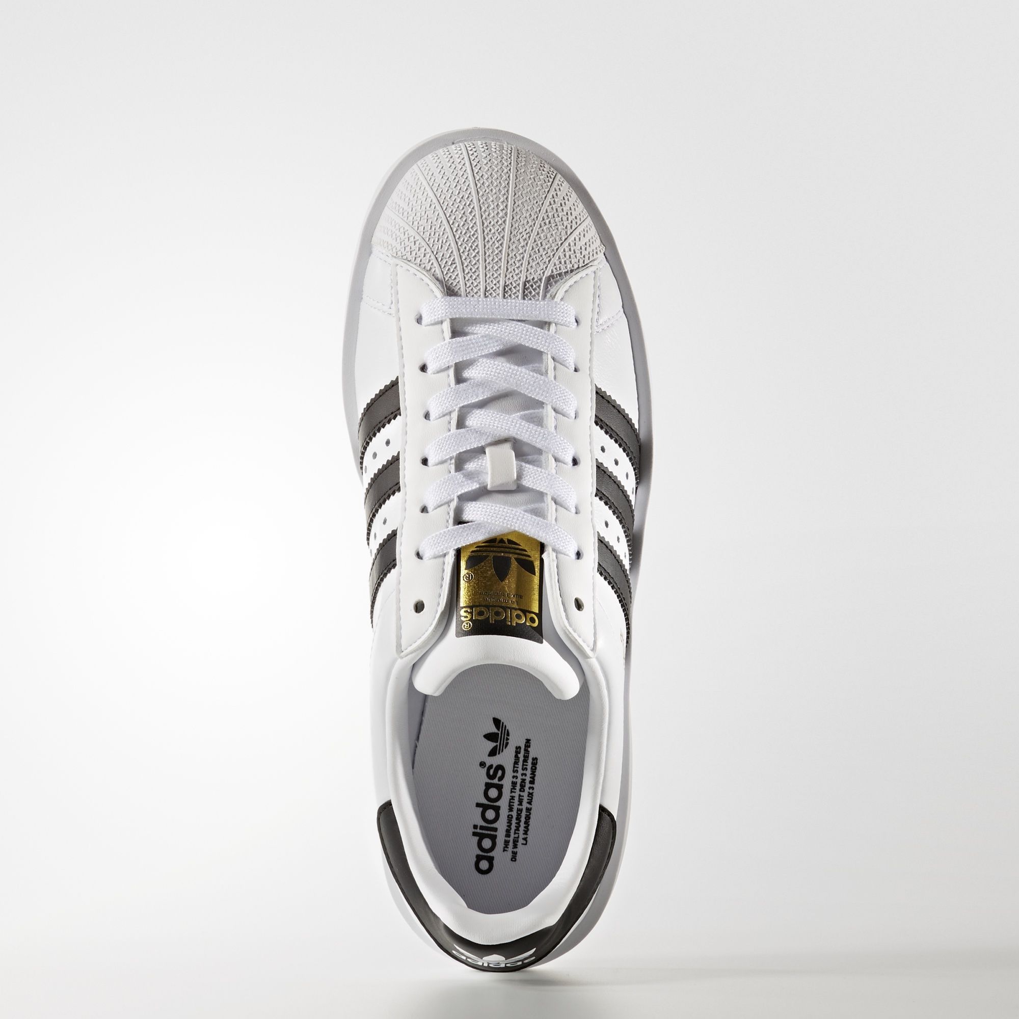 Buy Wmns Superstar Bold Platform White Black BA7666 GOAT CA