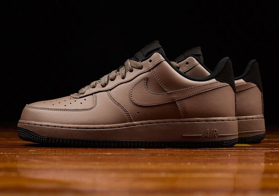 dark brown air force 1