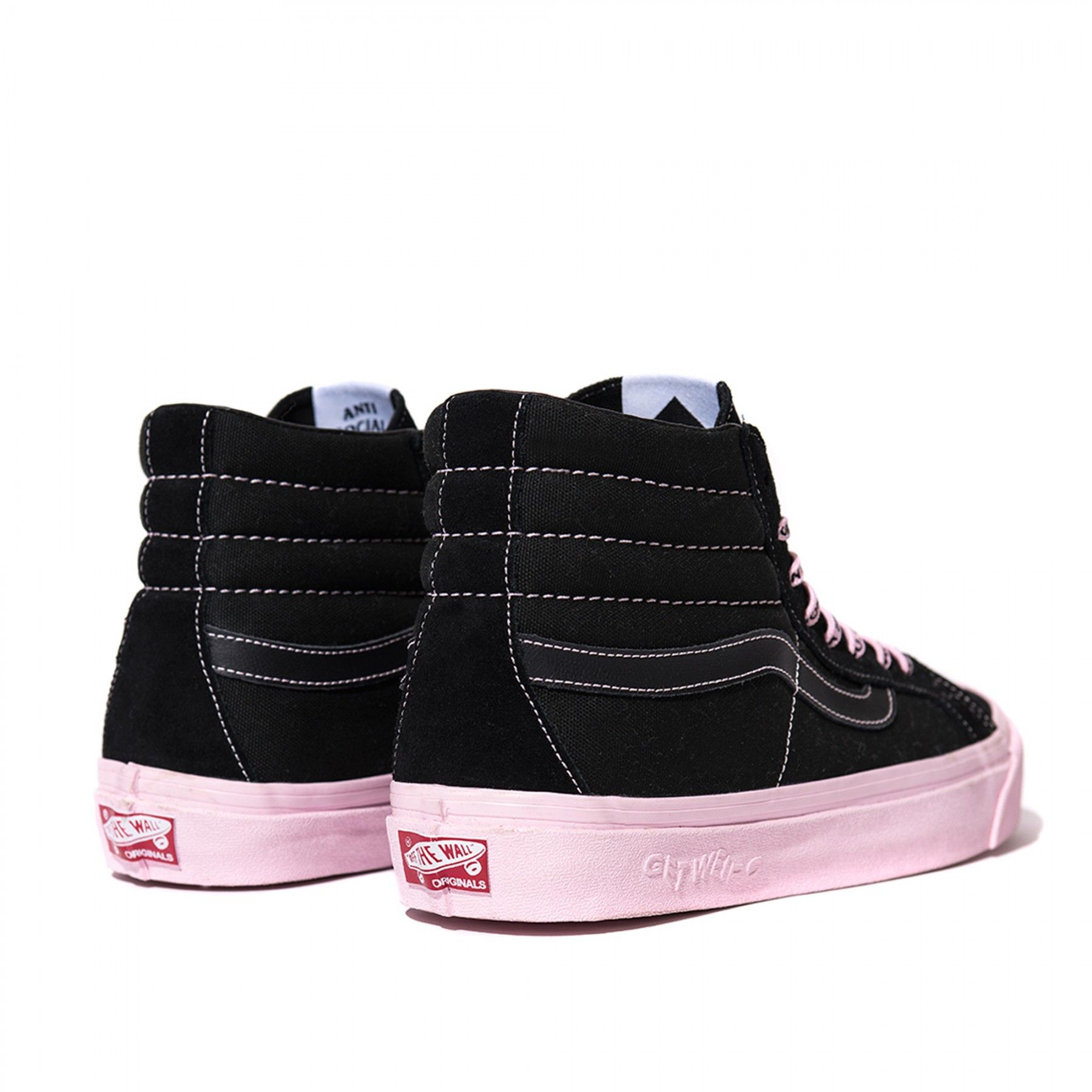 Size 10.0 Anti Social Social Club x Dover Street Market x Sk8-Hi 'Black'