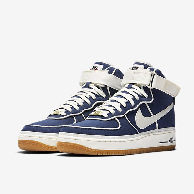 Buy Air Force 1 High 07 LV8 Binary Blue 806403 401 GOAT