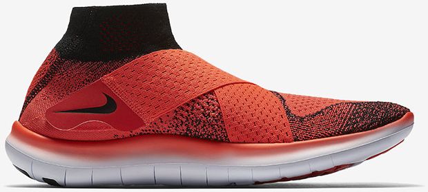 Nike Free Run Motion Flyknit Bright Crimson