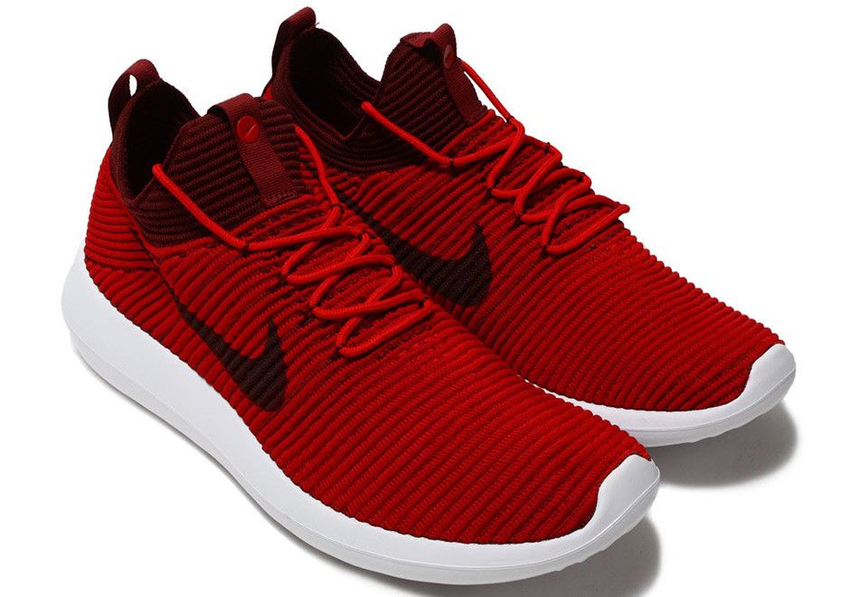 Buy Roshe Two Flyknit V2 University Red 918263 600 GOAT CA