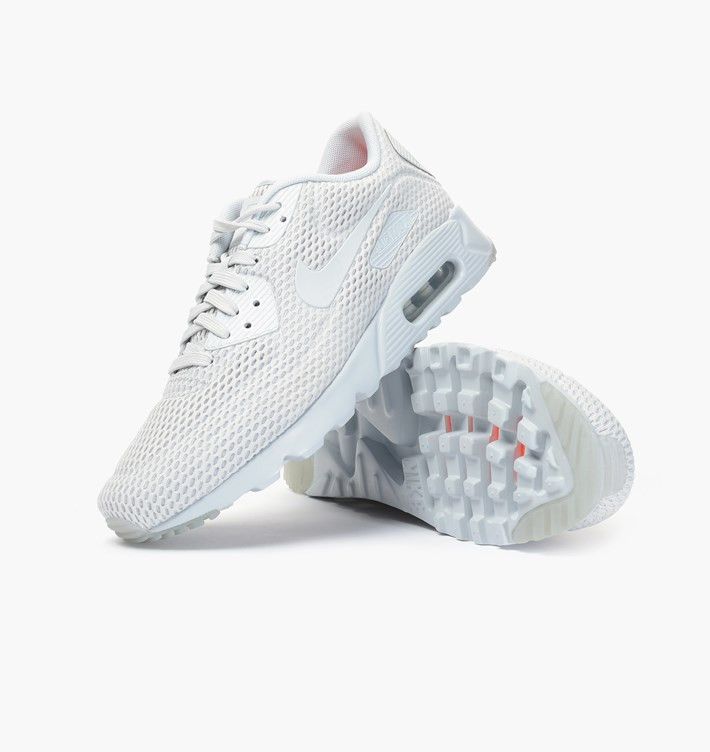 Buy Air Max 90 Ultra Breathe Pure Platinum 725222 012 GOAT