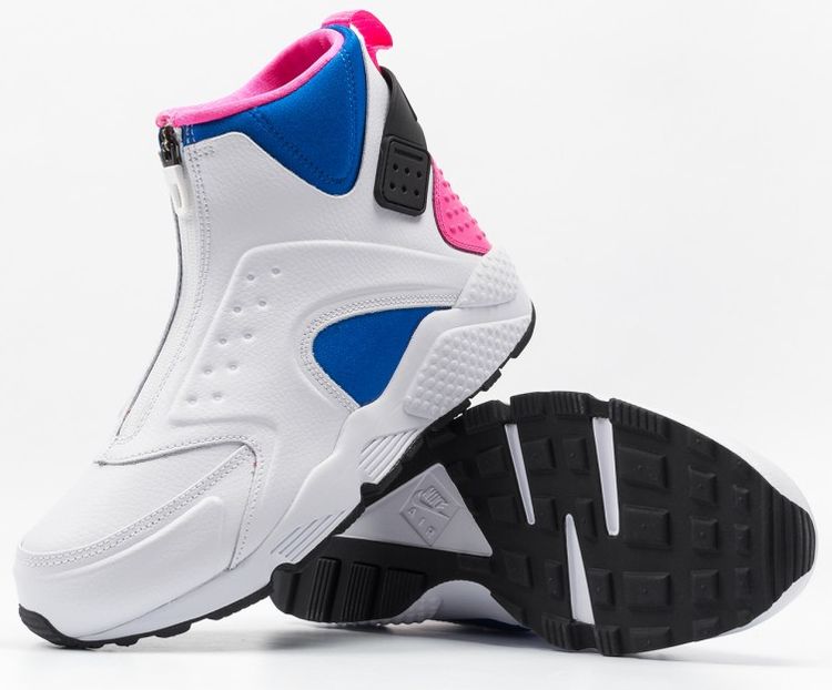 Nike Wmns Air Huarache Run Mid White Soar Pink Pow