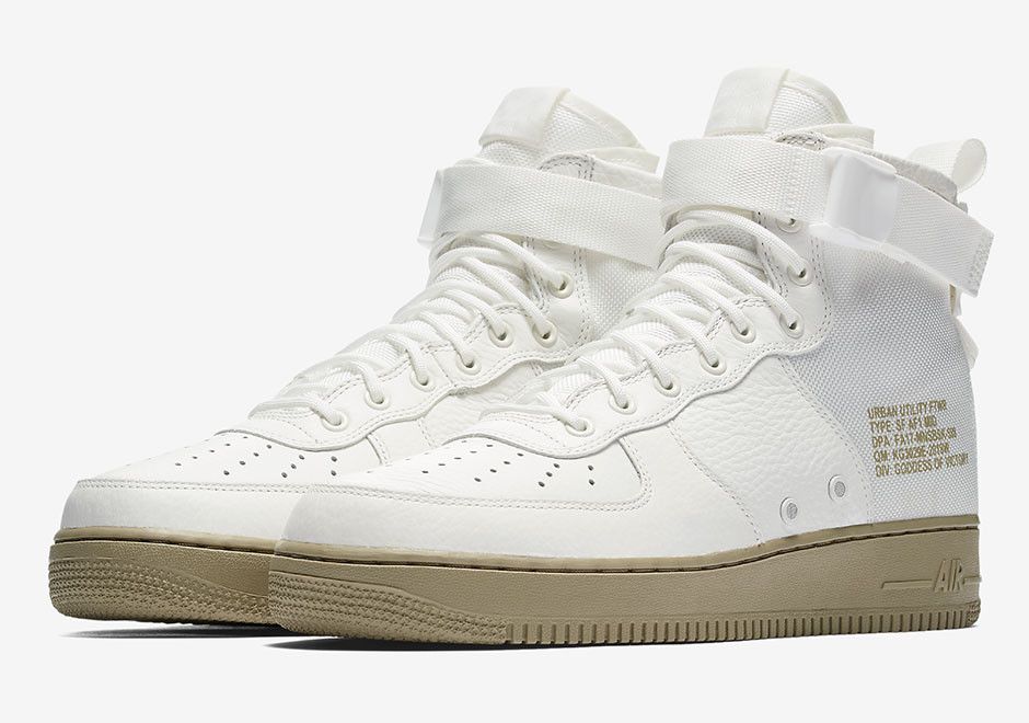 Buy SF Air Force 1 Mid Olive Ivory 917753 101 GOAT CA