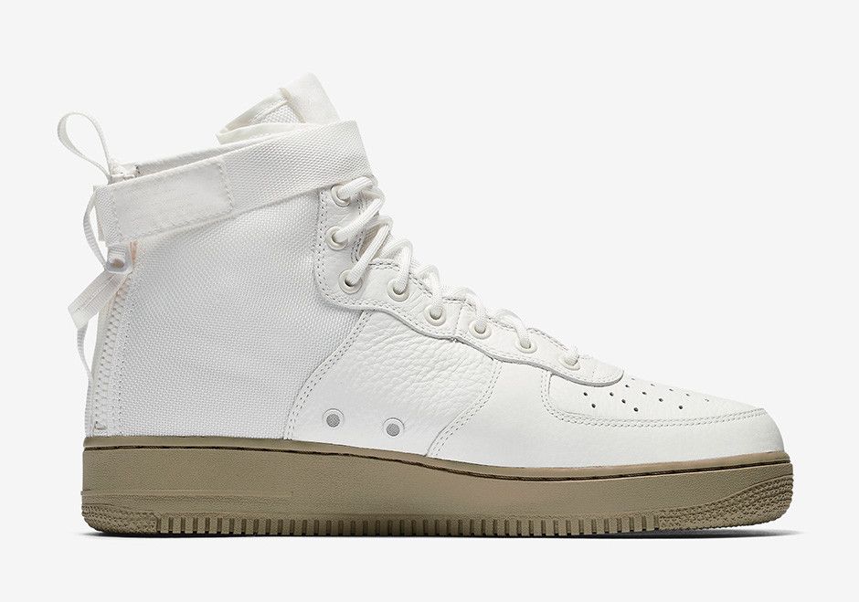 Nike sf air force 1 mid olive ivory discount