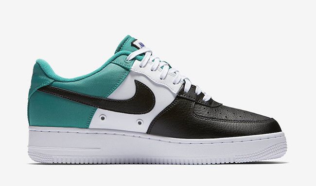 Nike air force 1 low mini swoosh neptune green on sale
