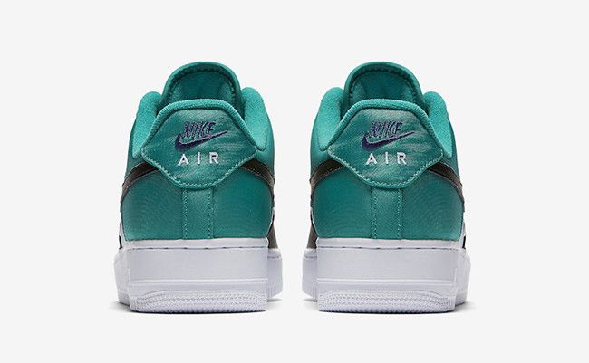 Size 11.0 Air Force 1 Low Mini Swoosh Neptune Green