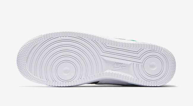 Nike air force 1 low mini swoosh neptune green hot sale