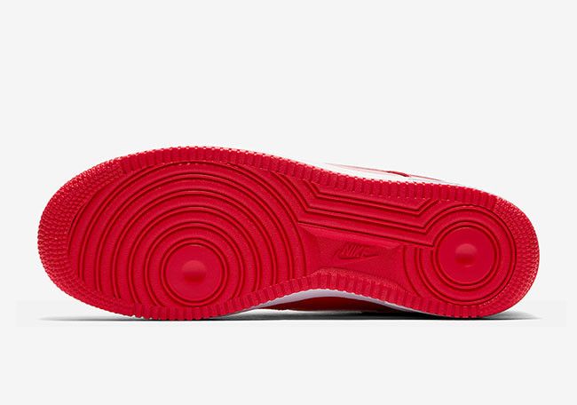 Nike air force 1 low mini swoosh university red store