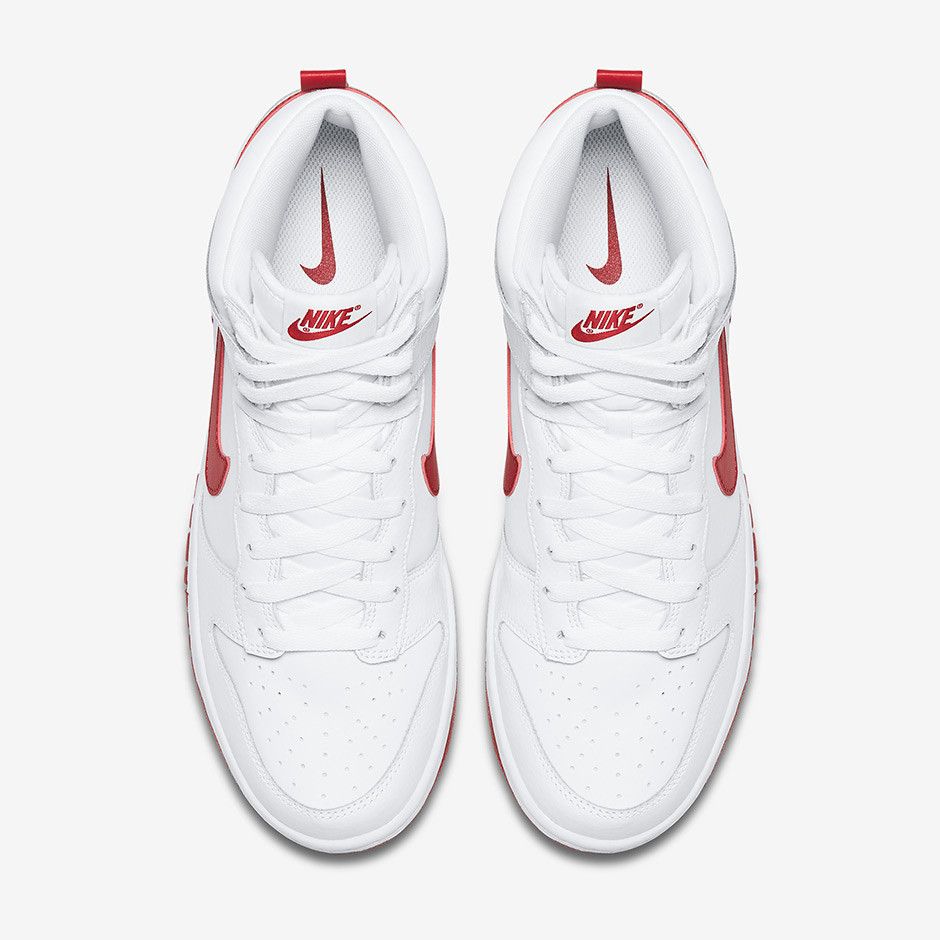 Nike Dunk High White Gym Red (2017) Men's - 904233-102 - US