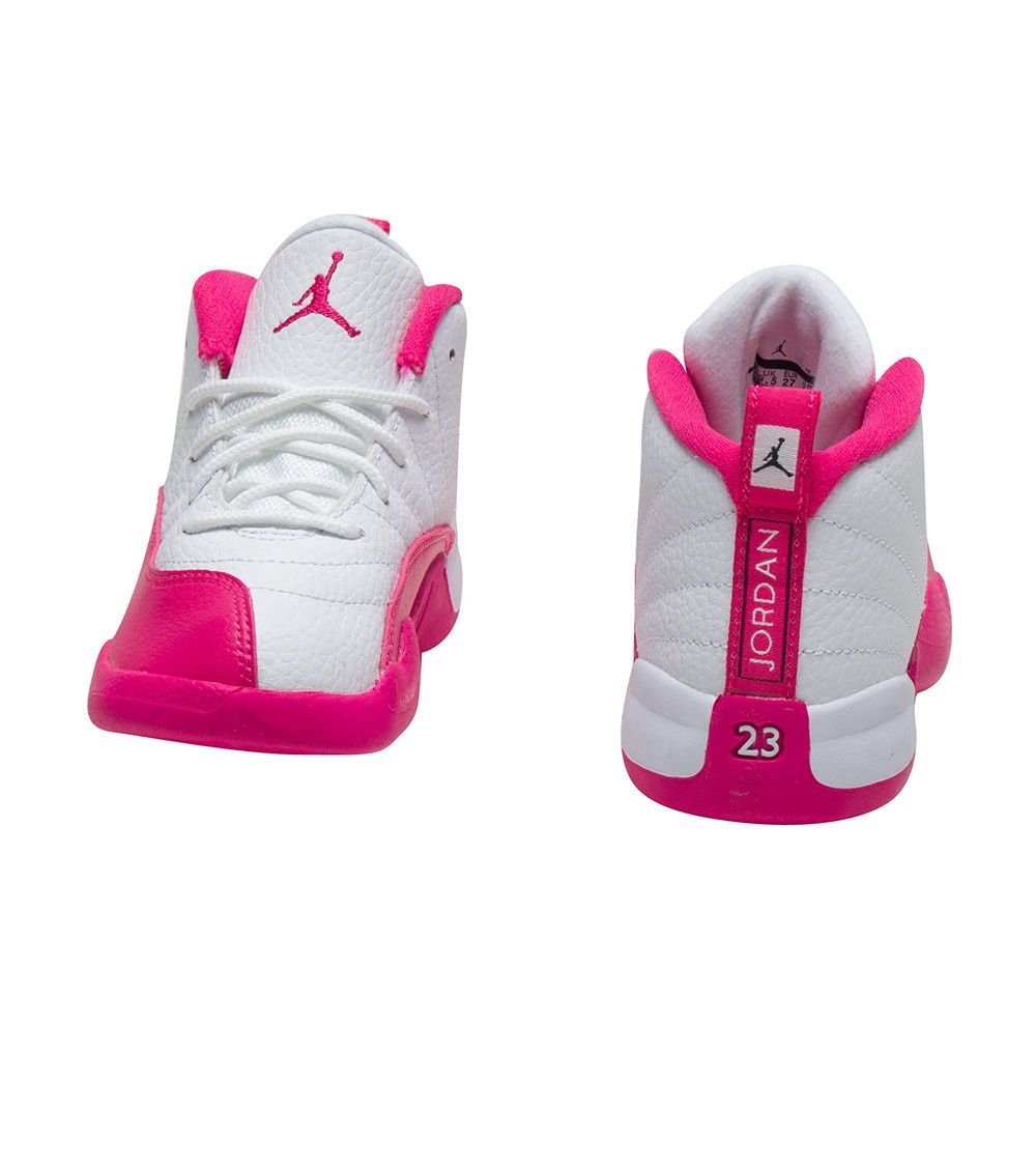 Baby pink jordans 12 sales