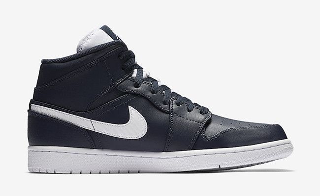 Buy Air Jordan 1 Retro Mid Obsidian 554724 402 GOAT