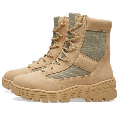 Thick suede combat boot yeezy new arrivals