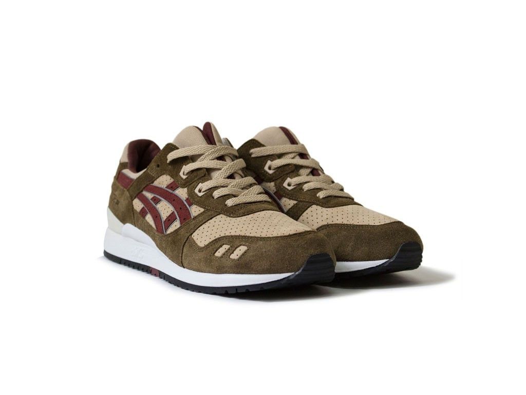 Buy Patta x Gel Lyte 3 Birch Burgundy H7CUK 0226 GOAT CA
