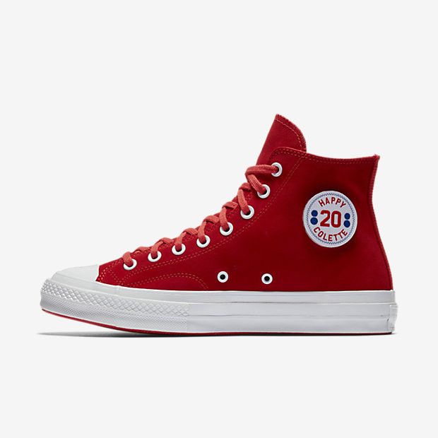 Size 9.5 Colette x Club 75 x Chuck Taylor All Star 70 Red