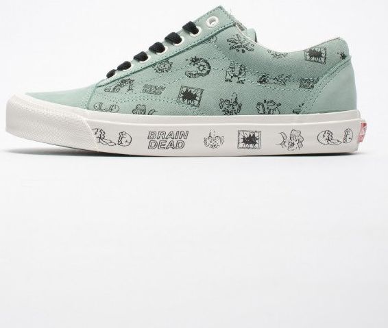 Vans Brain Dead x Old Skool LX Granite Green