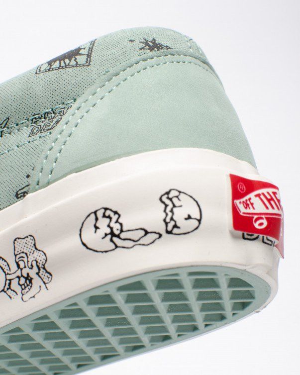 Vans Brain Dead x Old Skool LX Granite Green