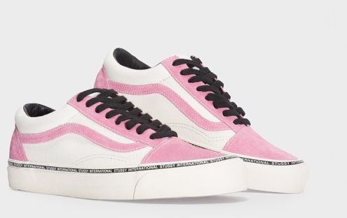 Stussy x Vans Old Skool LX Rose