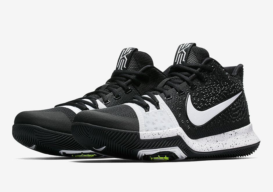 Kyrie 3 black white shop
