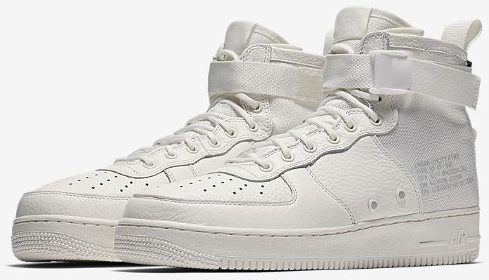 SF Air Force 1 Mid 'Triple Ivory'