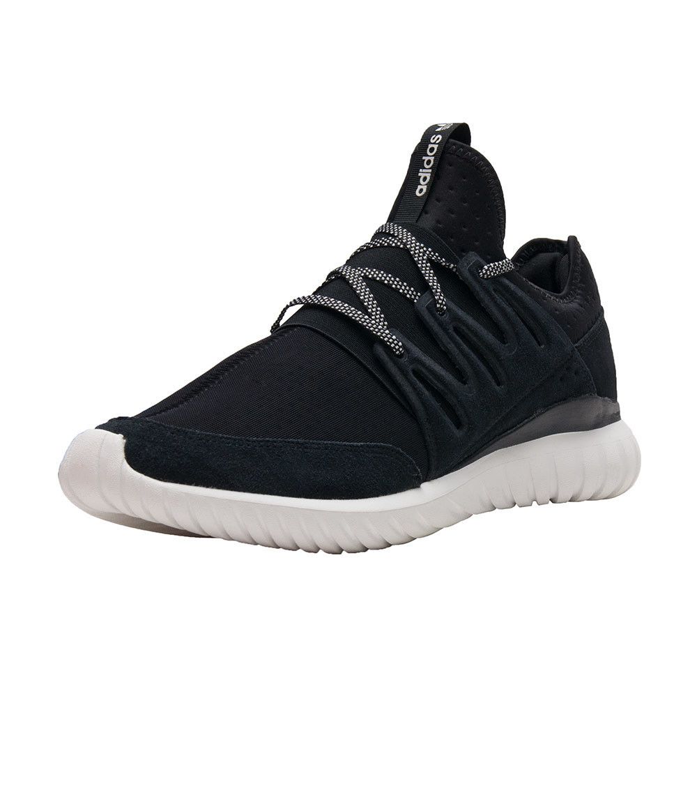Adidas tubular radial black on black online
