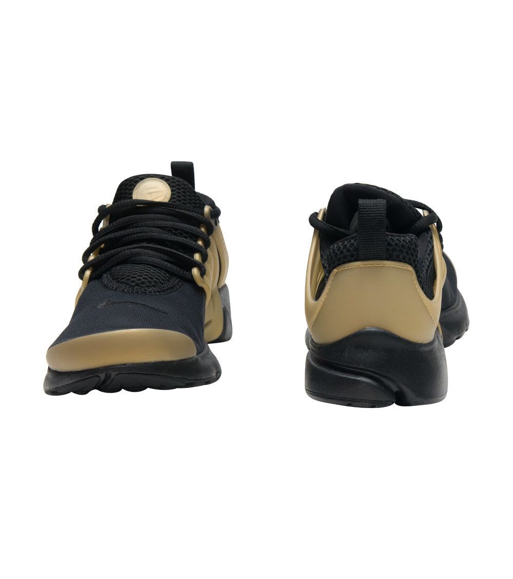 Nike presto black gold hot sale