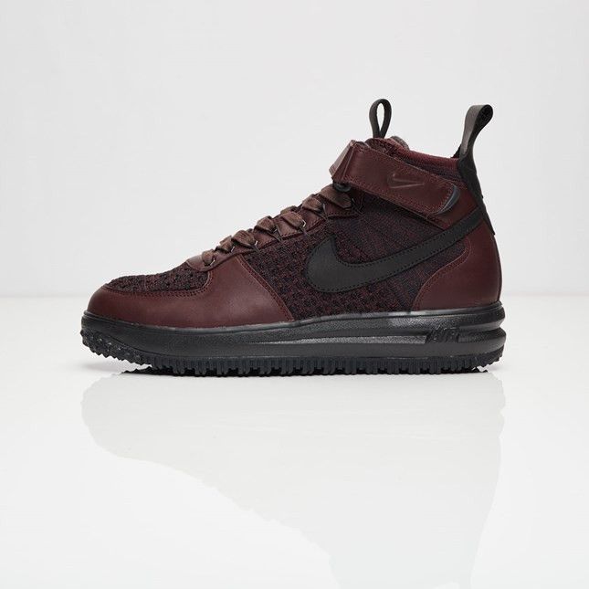 Nike Lunar Force 1 Flyknit Workboot Deep Burgundy
