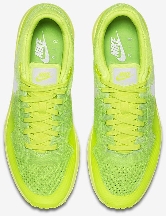 Nike flyknit volt green sale
