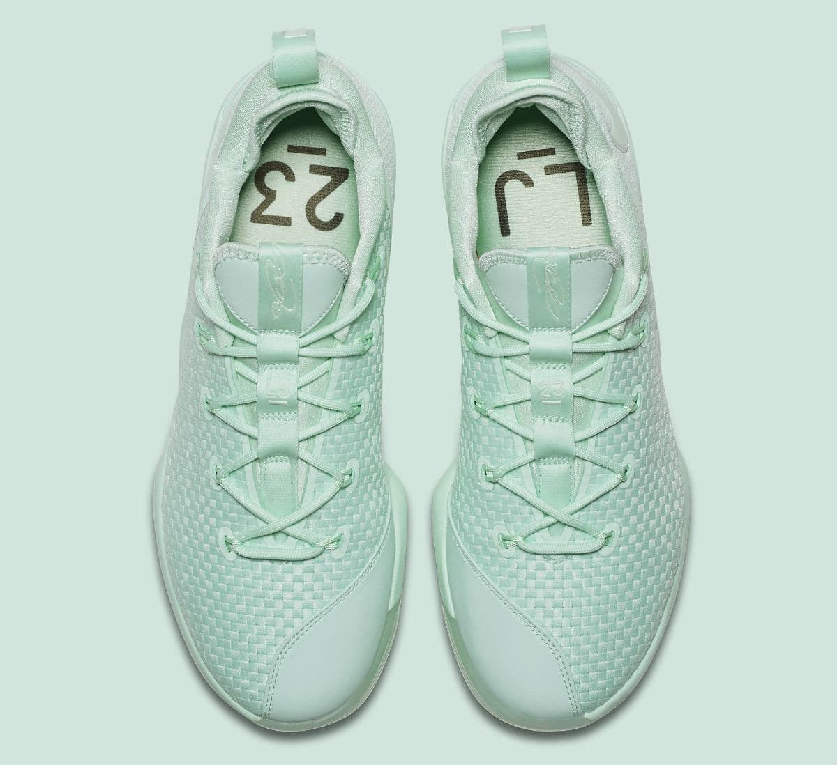 lebron mint green