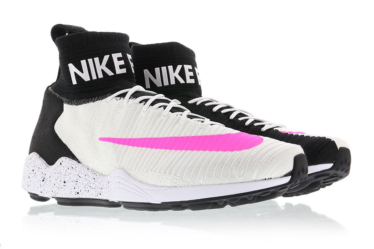 Size 10.0 Zoom Mercurial XI Flyknit FC White Pink Black
