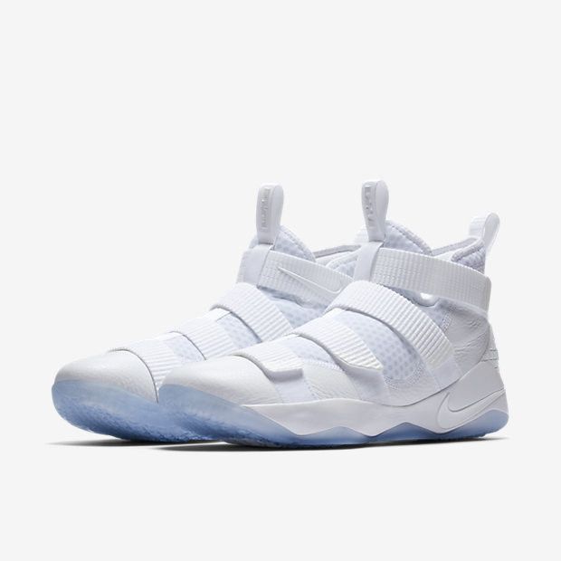 White lebron soldier 11 top