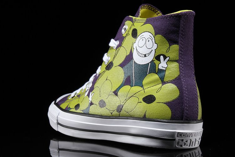 Dinosaur Jr x Converse Chuck Taylor All Star Pro Hi Eggplant Peel