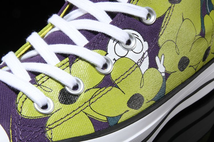 Dinosaur Jr x Converse Chuck Taylor All Star Pro Hi Eggplant Peel