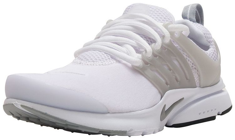 Nike Presto GS White Metallic Silver