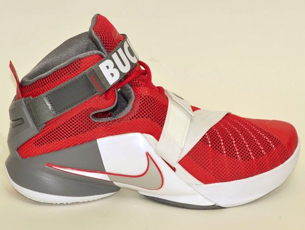 Nike LeBron Soldier 9 Premium Ohio State Buckeyes