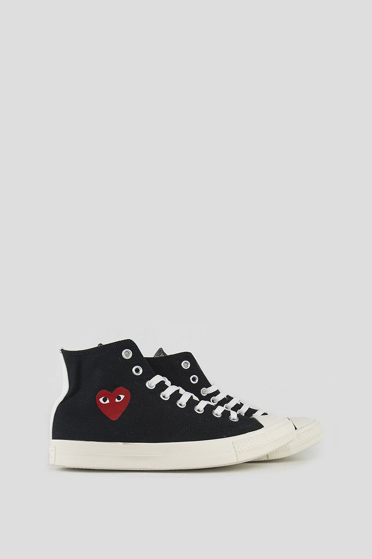 Comme des Garcons x Converse Chuck Taylor All Star Hi Black