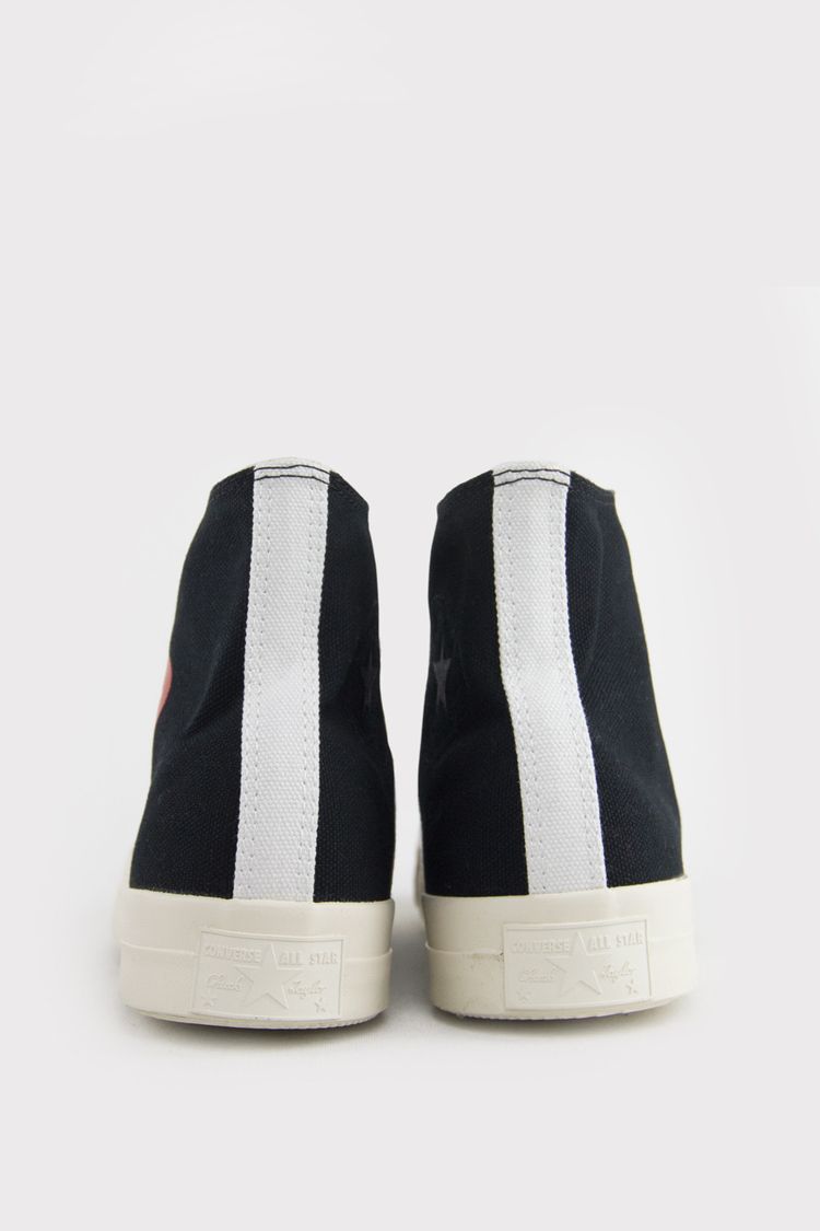 Comme des Garcons x Converse Chuck Taylor All Star Hi Black