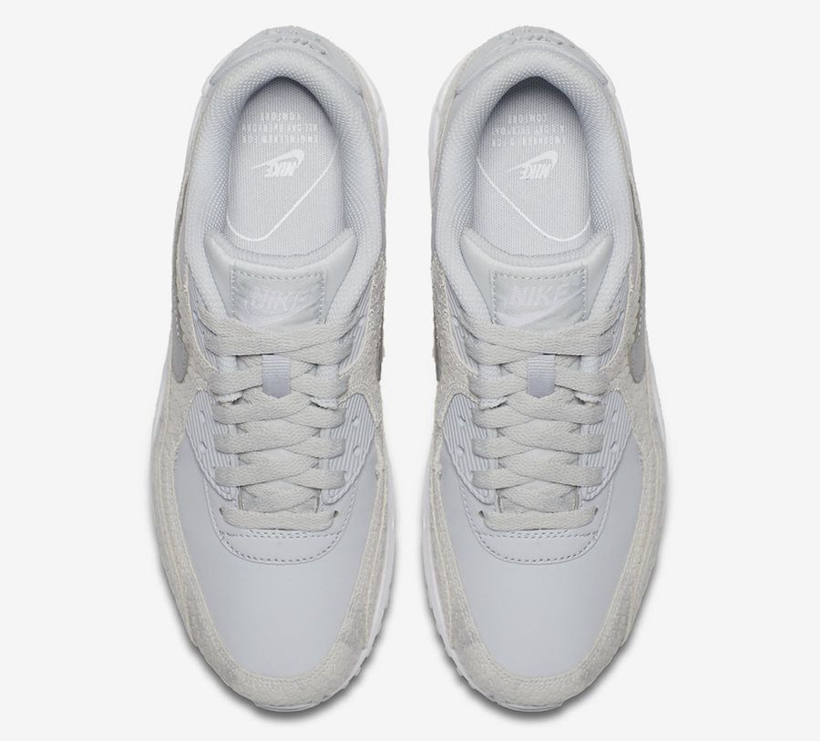 みや Buy Wmns Air Max 90 Premium 'Grey Snakeskin' - 896497 004 | GOAT