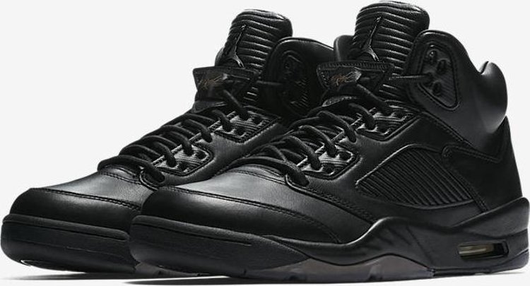 Air Jordan 5 Retro Premium 'Triple Black