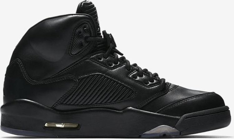 Air Jordan 5 Retro Premium Triple Black