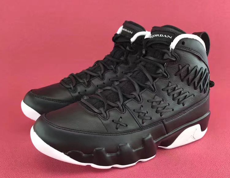 Air Jordan 9 Retro Pinnacle Baseball Glove Black