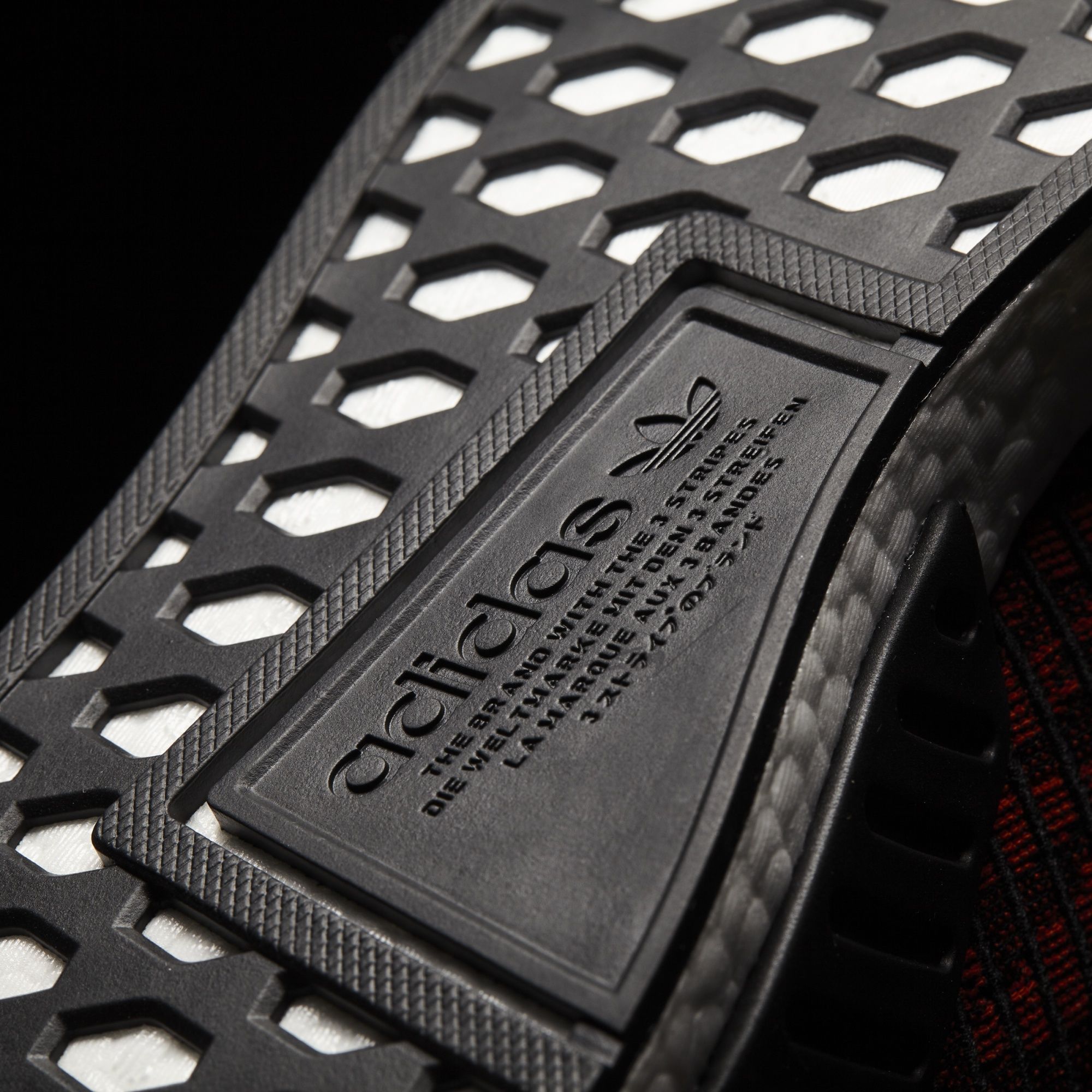 Nmd cs2 primeknit red glitch top